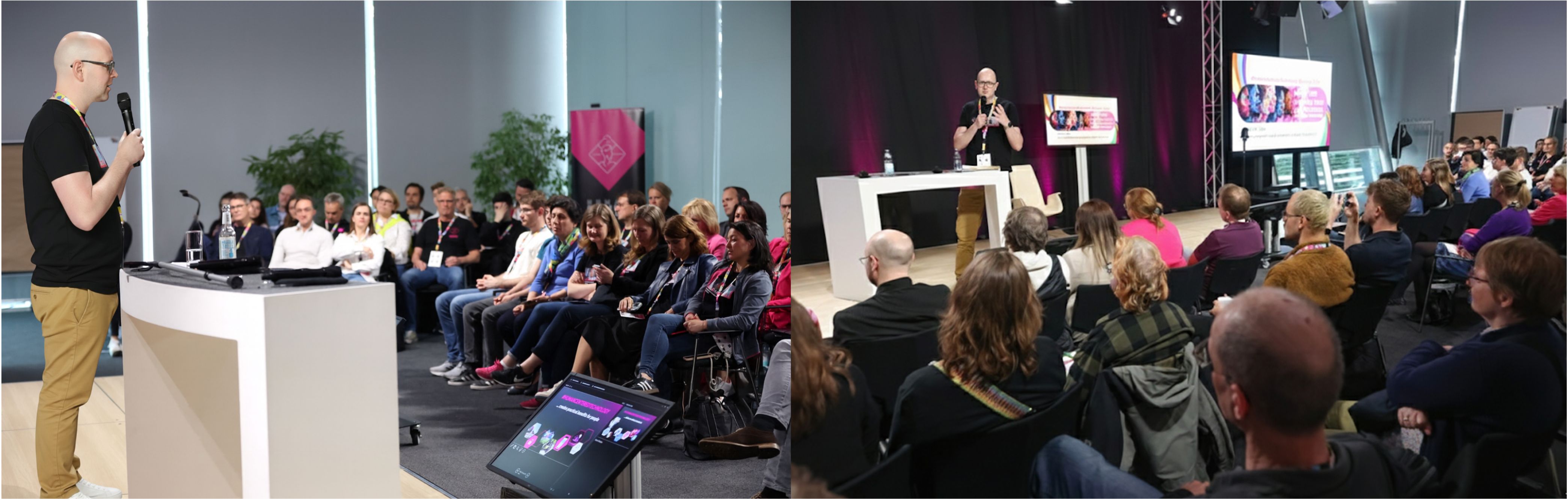 Keynote vor Publikum